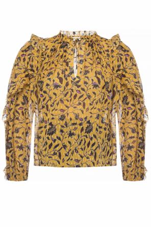 Printed silk top, zdjęcie 1 Printed silk top od Ulla Johnson